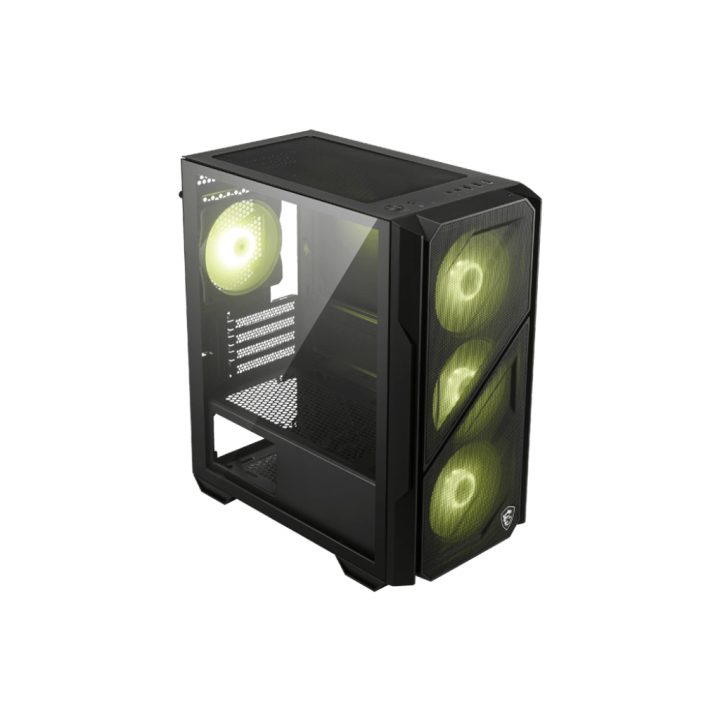 MSI MAG FORGE M110R AIRFLOW caixa de computador Mini Tower Preto