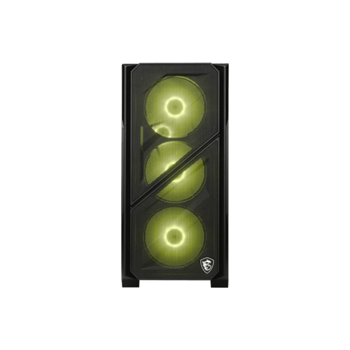 MSI MAG FORGE M110R AIRFLOW Mini Tower Computer Case Black