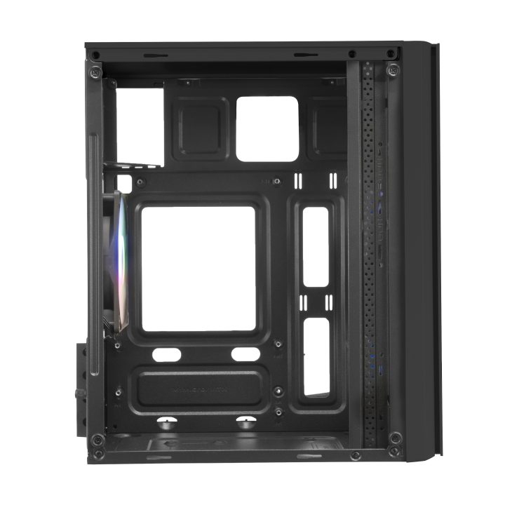 Mars Gaming MC300 Negro, Caja PC Micro ATX, Cristal Templado, Frontal…