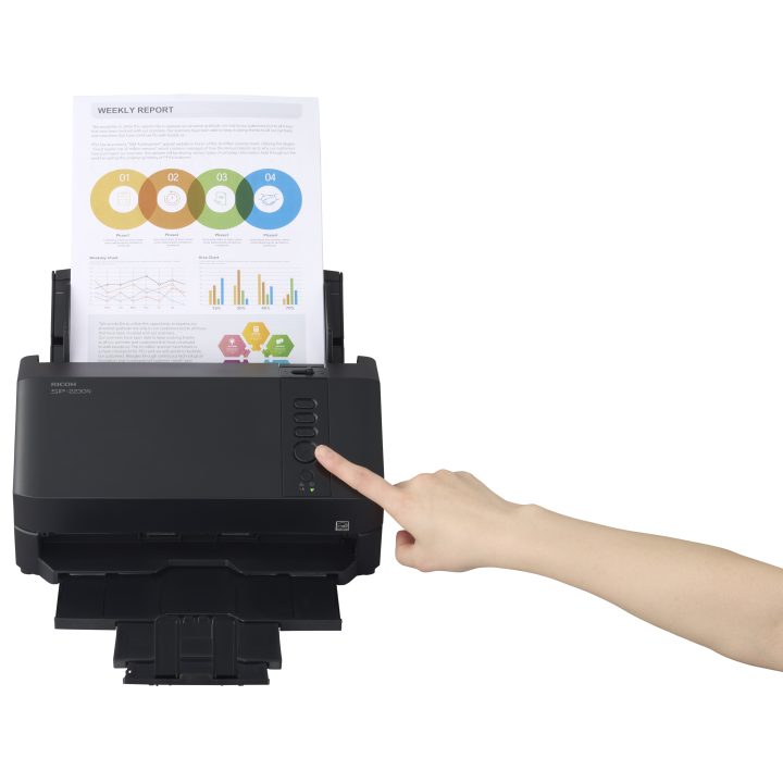 Ricoh SP-2230N Escáner con alimentador automático de documentos (ADF)…