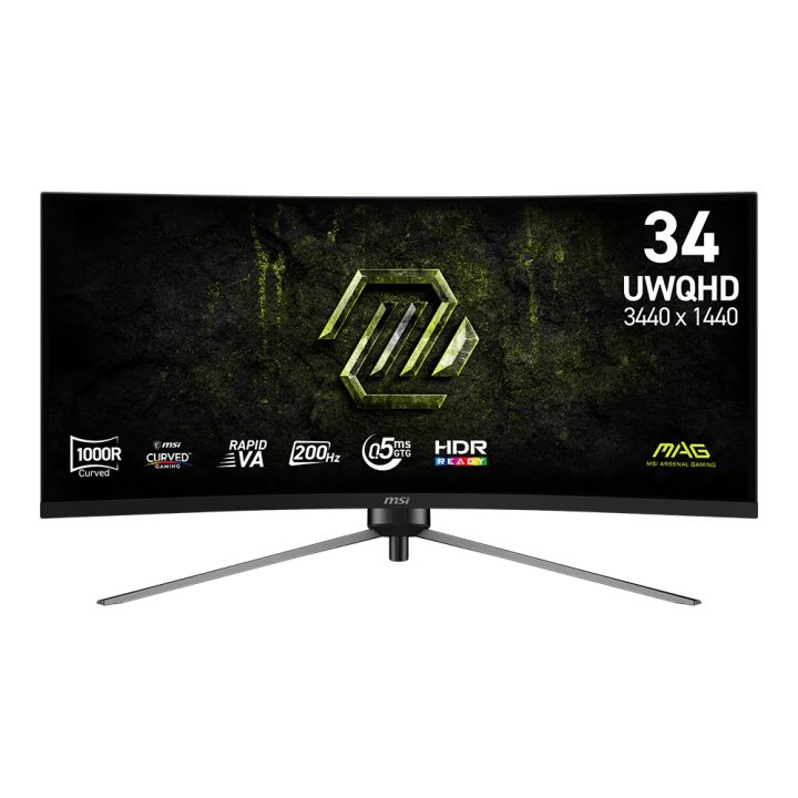 MSI MAG 345CQRF E20 34" UWQHD 200 Hz curvo