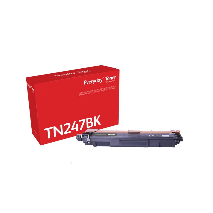 Xerox Everyday™ Black Toner Compatible with Brother TN247BK, High…
