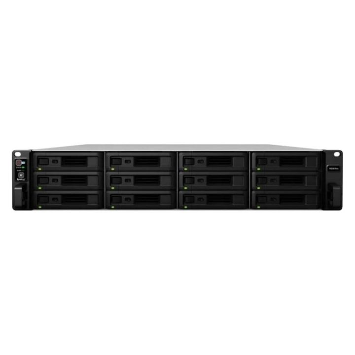 Servidor NAS Synology RS3626XS 8GB 12 baias 2U rack Gigabit Ethernet