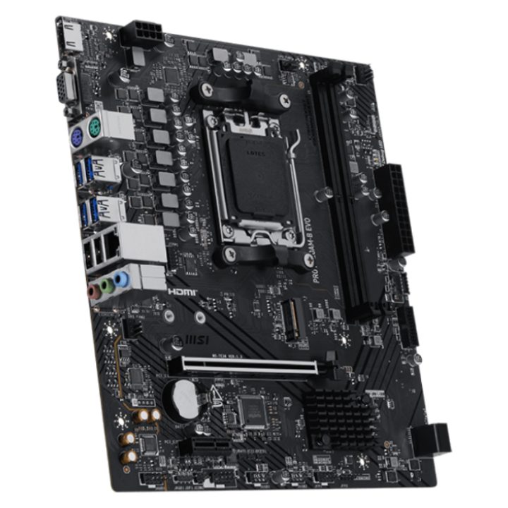 MSI PRO A620AM-B EVO motherboard AMD A620A Socket AM5 micro ATX