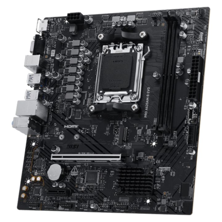 MSI PRO A620AM-B EVO motherboard AMD A620A Socket AM5 micro ATX