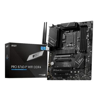MSI PRO B760-P WIFI DDR4 Intel B760 LGA 1700 ATX Motherboard