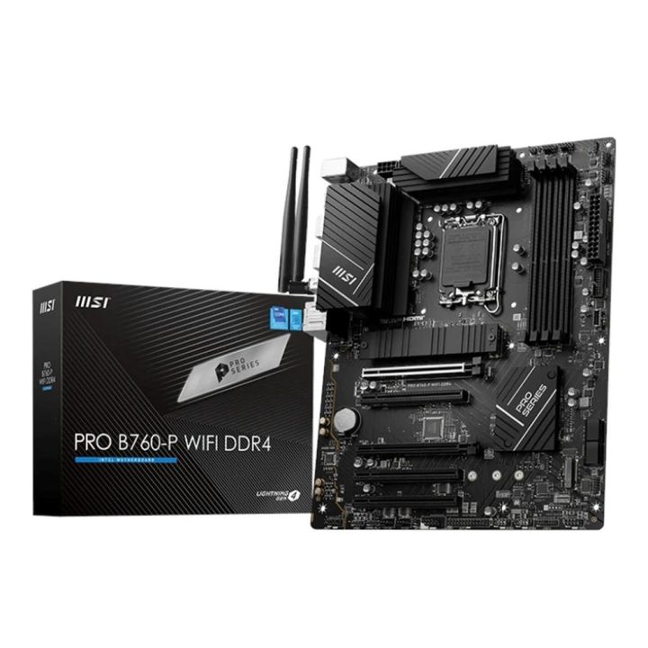 MSI PRO B760-P WIFI DDR4 motherboard Intel B760 LGA 1700 ATX