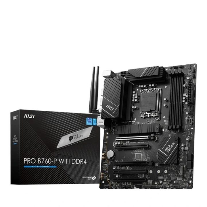 MSI PRO B760-P WIFI DDR4 motherboard Intel B760 LGA 1700 ATX