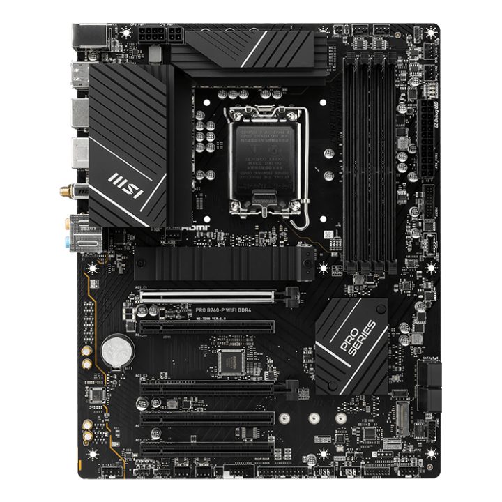 MSI PRO B760-P WIFI DDR4 motherboard Intel B760 LGA 1700 ATX