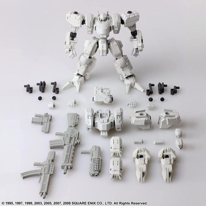 Square Enix Surtido Zenith DV White Color Ver. 4 Model Kit Front…
