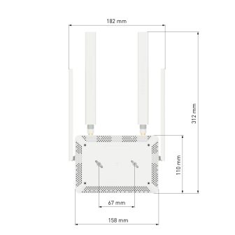 Keenetic Runner 4G (KN-2211) Router modem 4G Wi-Fi Mesh N300 com…
