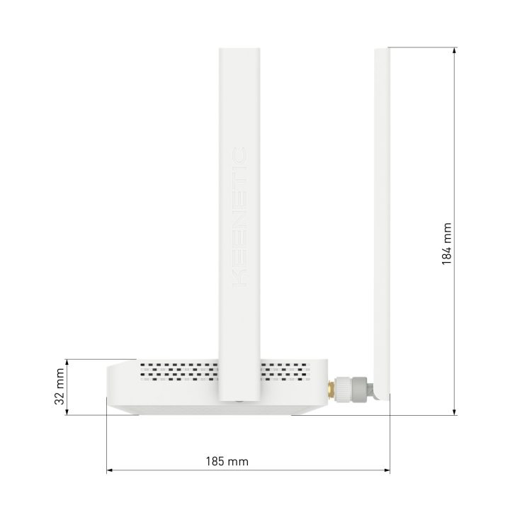 Keenetic Runner 4G (KN-2211) Módem router 4G Wi-Fi Mesh N300 con…