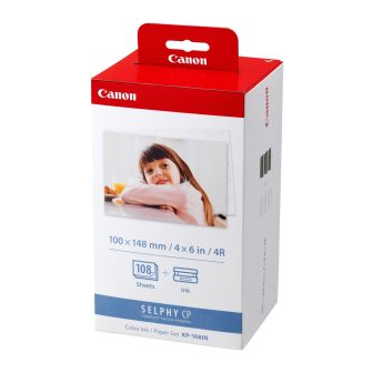 Canon KP-108IN Vermelho, Branco