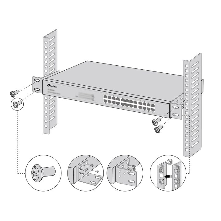 TP-Link Omada RackMount Kit-13 Kit de montagem