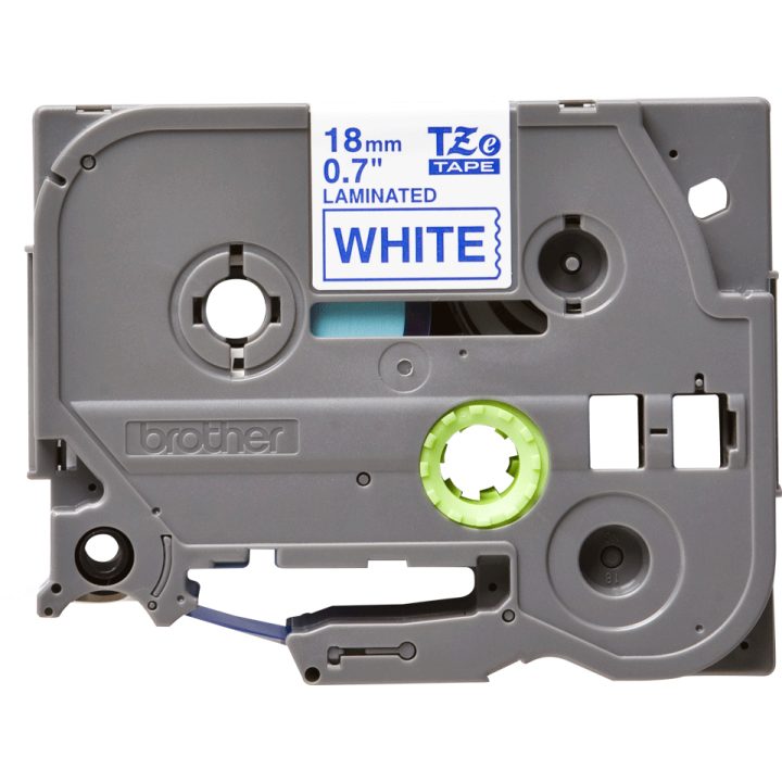 Brother TZE-243 Label Printer Tape Blue on White