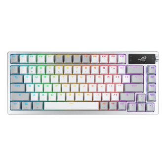 ASUS ROG Azoth Teclado de Jogo RF Wireless + Bluetooth QWERTY Branco