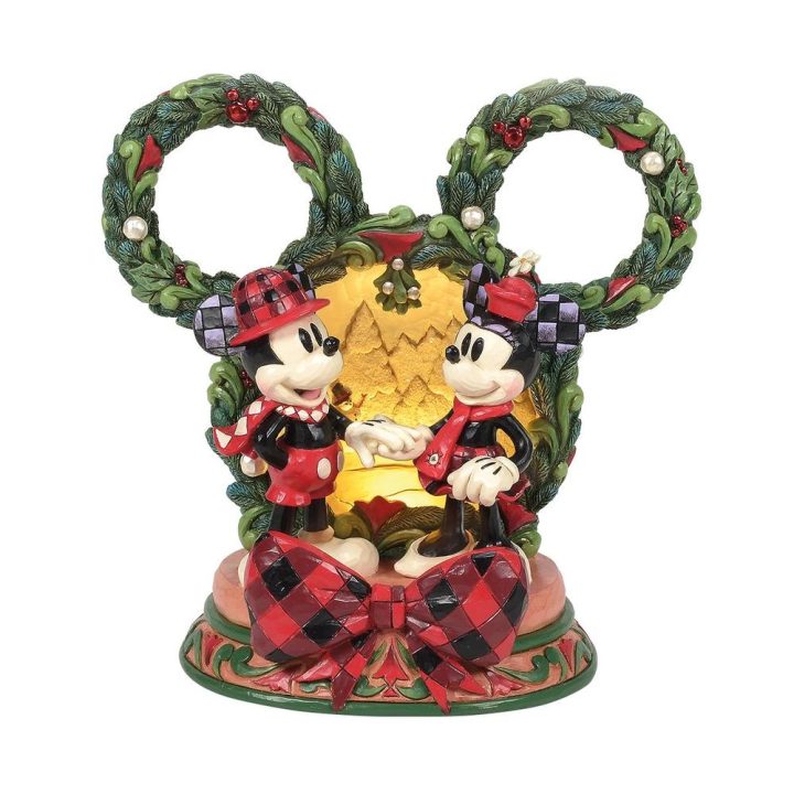 Enesco Disney Mickey and Minnie Diorama Figure (6016880)