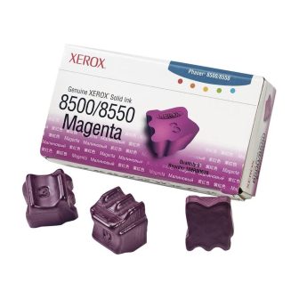 Tinta solida Xerox tektronix phaser 8500-8550 magenta 3 unidades…