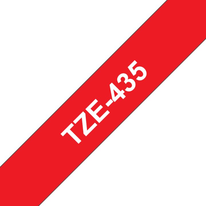 Brother TZE-435 fita para impressora de etiquetas Branco sobre…