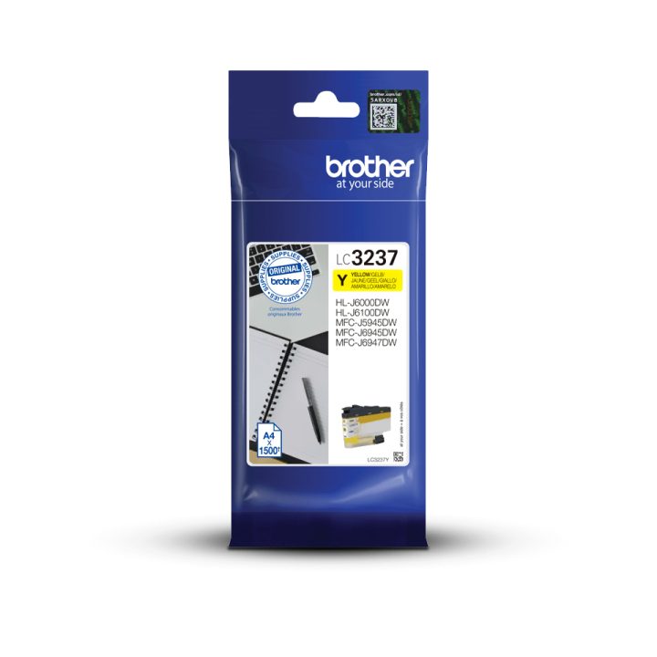 Brother LC3237Y ink cartridge 1 piece(s) Original Standard Yield…