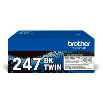 Brother TN-247BKTWIN cartucho de toner 2 peça(s) Original Preto