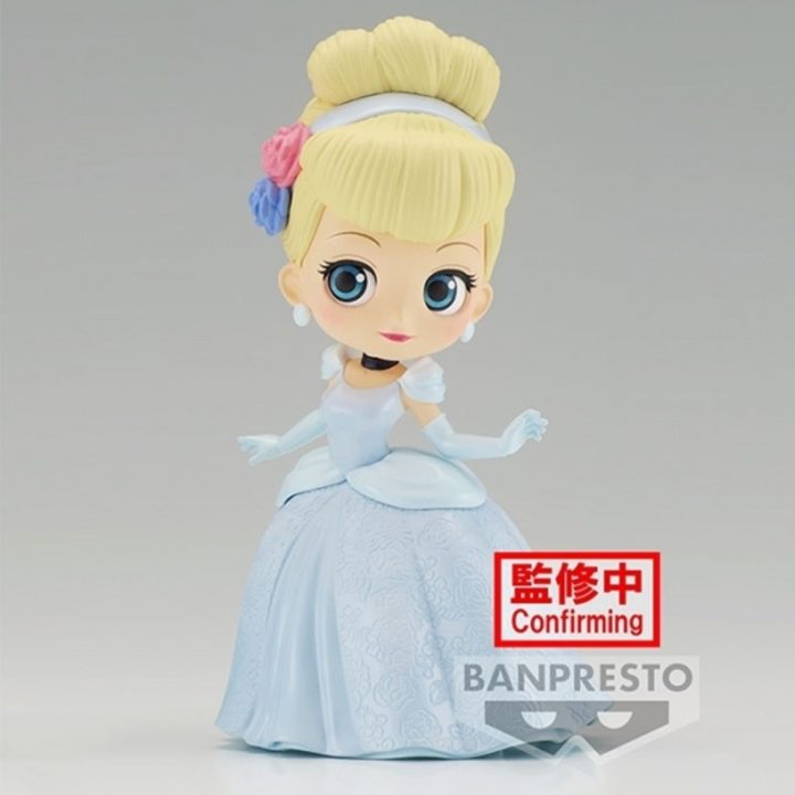 Figura Banpresto Q posket personagens Disney estilo floral Cinderela…