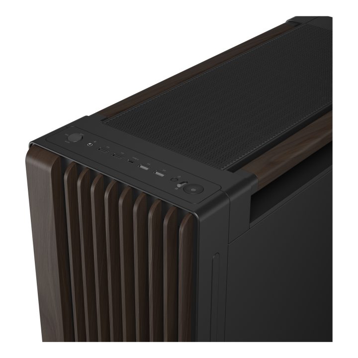 ASUS ProArt PA602 Wood Edition Modern Black - Metal Panel Midi Tower…
