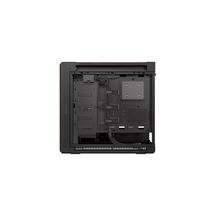 ASUS ProArt PA602 Wood Edition Modern Black - Metal Panel Midi Tower…