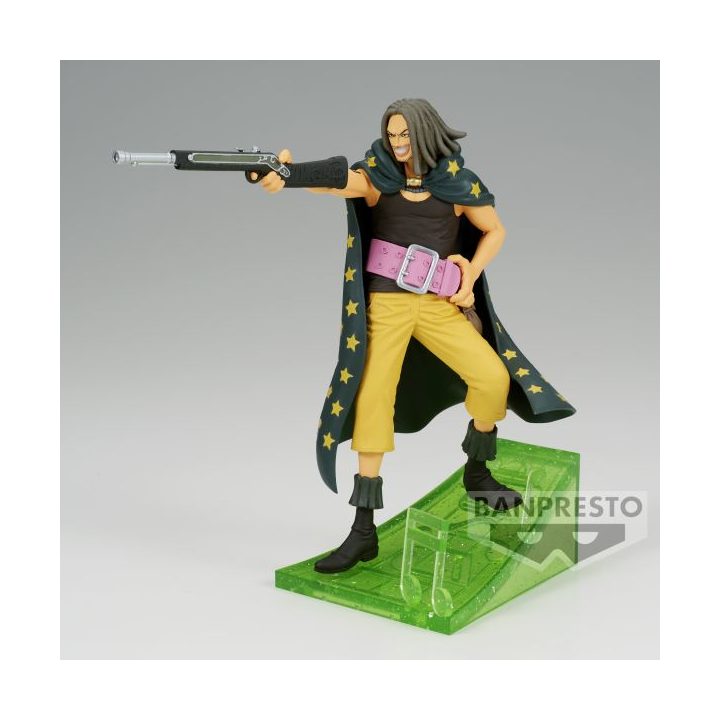 Banpresto One Piece Film Red Senkozekkei Yasopp Figure 12cm (BP88508P)