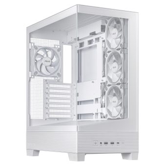 ASUS A31 Plus TG ARGB WHITE Midi Tower Branco
