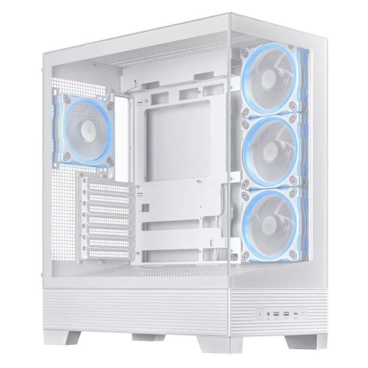 ASUS A31 Plus TG ARGB WHITE Midi Tower White