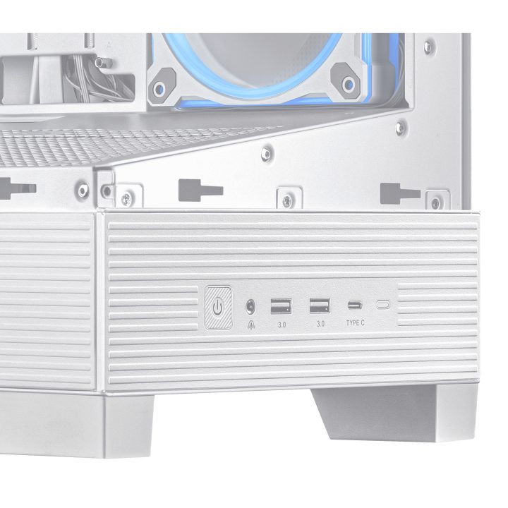 ASUS A31 Plus TG ARGB WHITE Midi Tower White