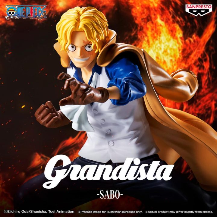 Banpresto One Piece Grandista Sabo Figure 23cm (BP29916P)