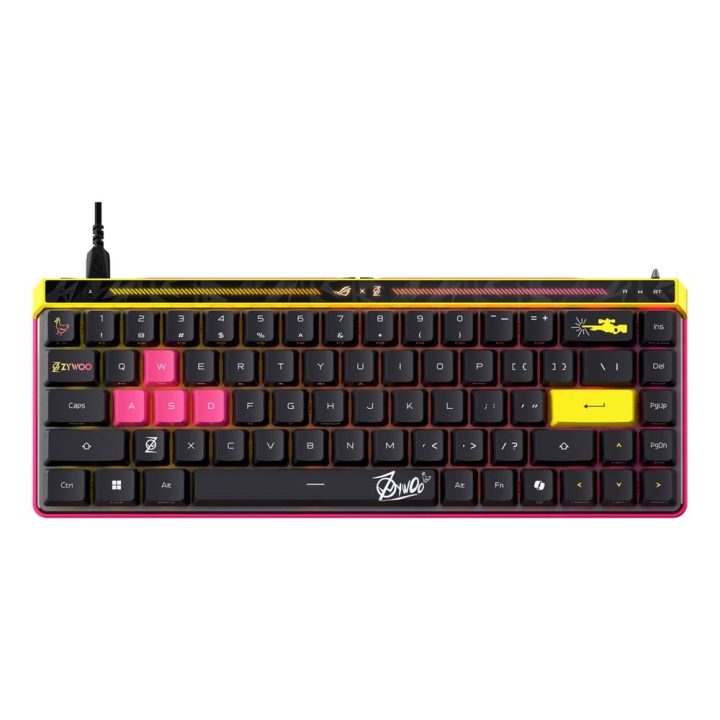 ASUS ROG Falchion Ace HFX ZywOo Edition teclado Juego USB QWERTY…