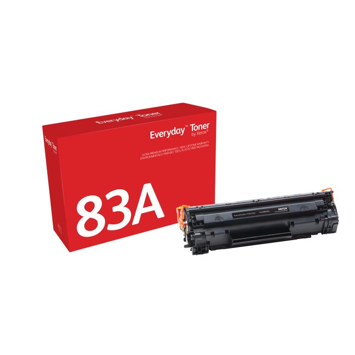 Xerox Everyday™ Black Toner Compatible with HP 83A (CF283A), Standard…