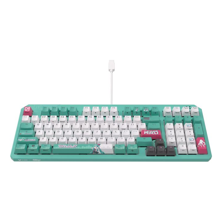 ASUS TUF Gaming K3 Gen II Hatsune Miku Edition Gaming Keyboard USB…