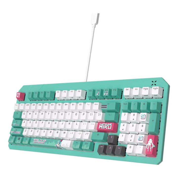 ASUS TUF Gaming K3 Gen II Hatsune Miku Edition Gaming Keyboard USB…