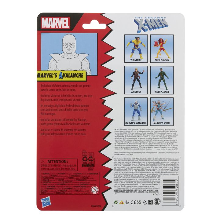 Marvel Legends Series Classic ’s Avalanche