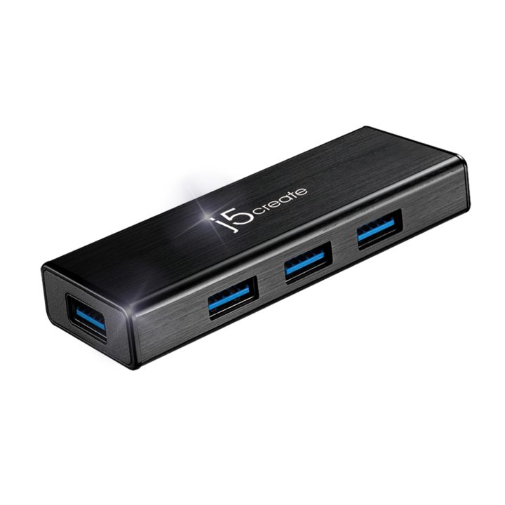 j5create JUH340-N 4-Port USB 3.0 Mini HUB - EU/RU