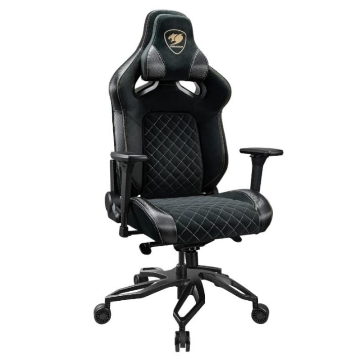 COUGAR CGR-T2F-GLB Silla para videojuegos universal Asiento acolchado…