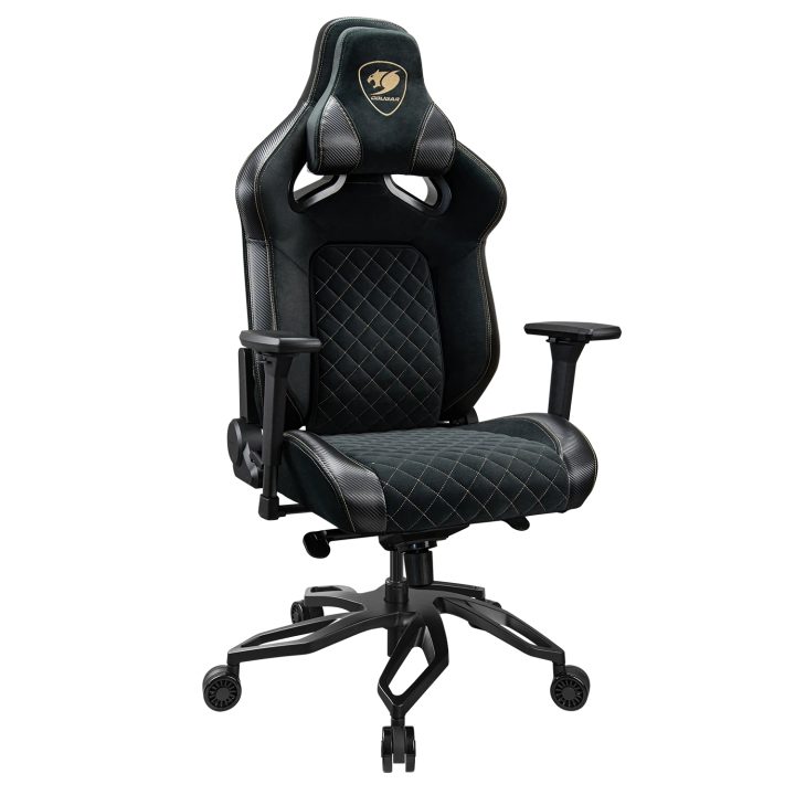 COUGAR CGR-T2F-GLB Silla para videojuegos universal Asiento acolchado…