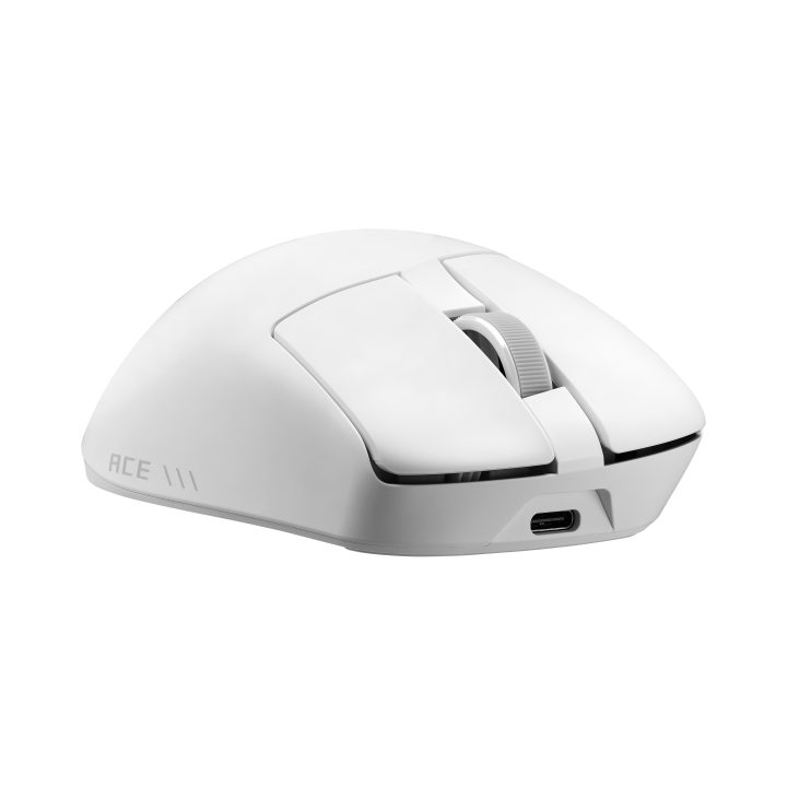 ASUS ROG Gladius IV Ace WHT rato de jogo Destro RF Wireless +…