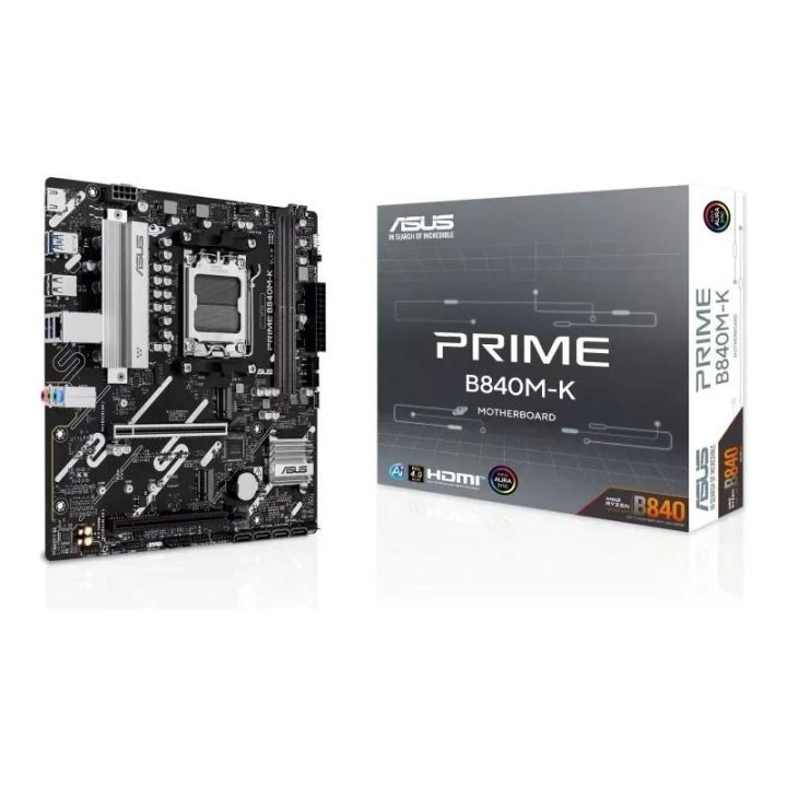 ASUS PRIME B840M-K AMD B840 AM5 Socket micro ATX