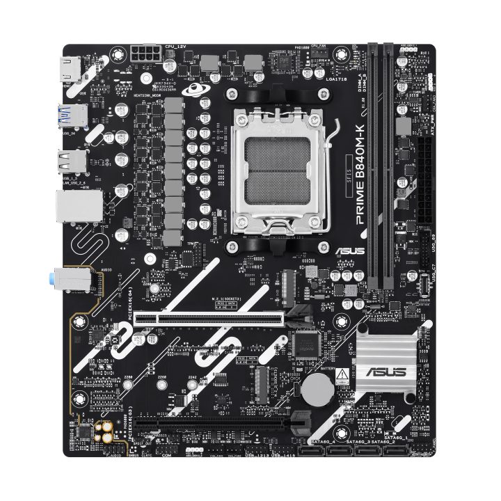 ASUS PRIME B840M-K AMD B840 Socket AM5 micro ATX