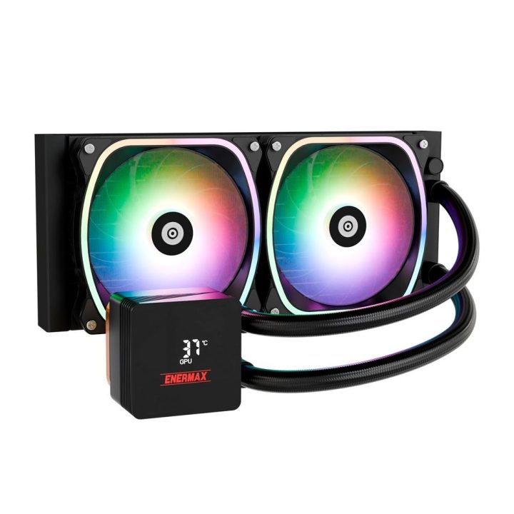 Enermax Aquafusion II 240mm CPU Liquid Cooling Kit Gaming 2 X12CM…