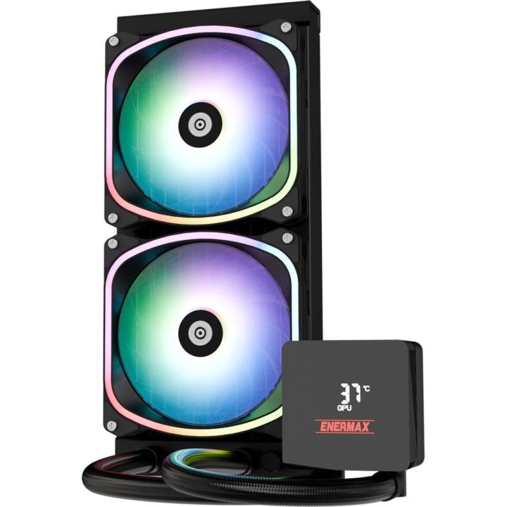 Enermax Aquafusion II 240mm CPU Liquid Cooling Kit Gaming 2 X12CM…