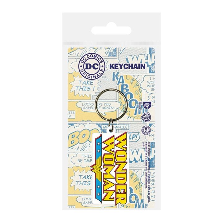 Pyramid DC Comics Wonder Woman Logo Keychain (RK38189C)