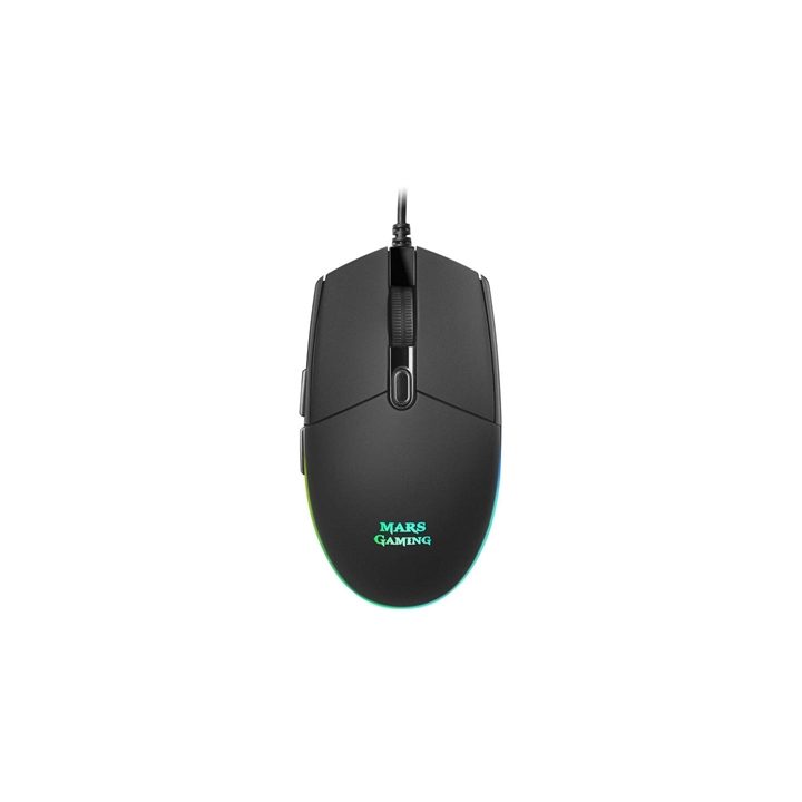 Mars Gaming MMG Ratos de Computador, Preto, Único