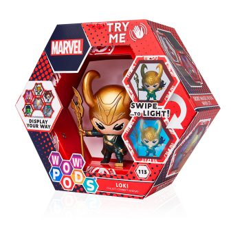 Wow Stuff Wow! Pod Marvel Loki Figure (918MVL101606)