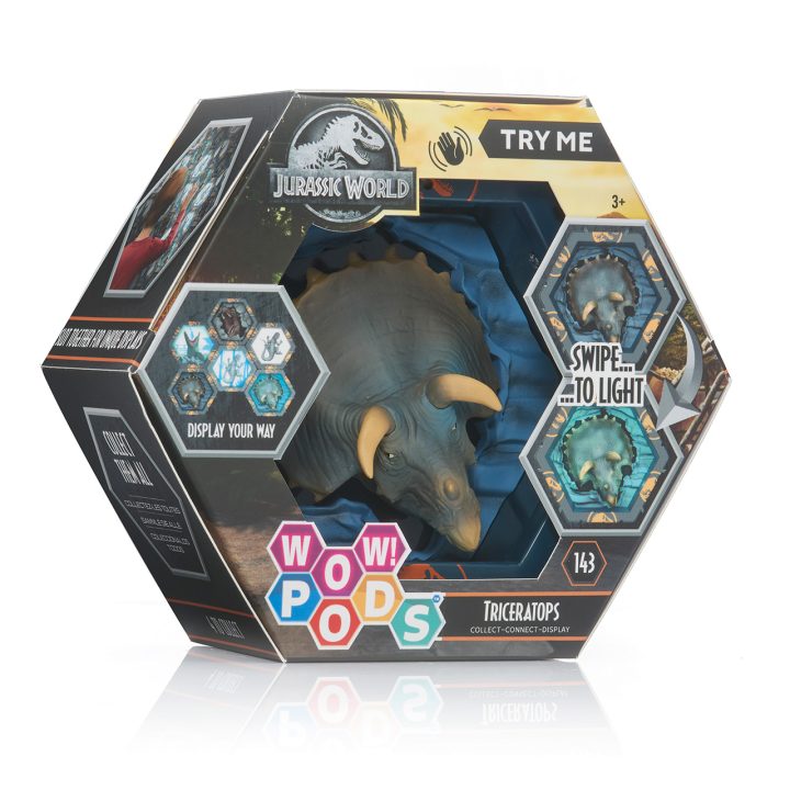 Wow Stuff Wow! Pod Jurassic World Dominion Triceratops Figure…